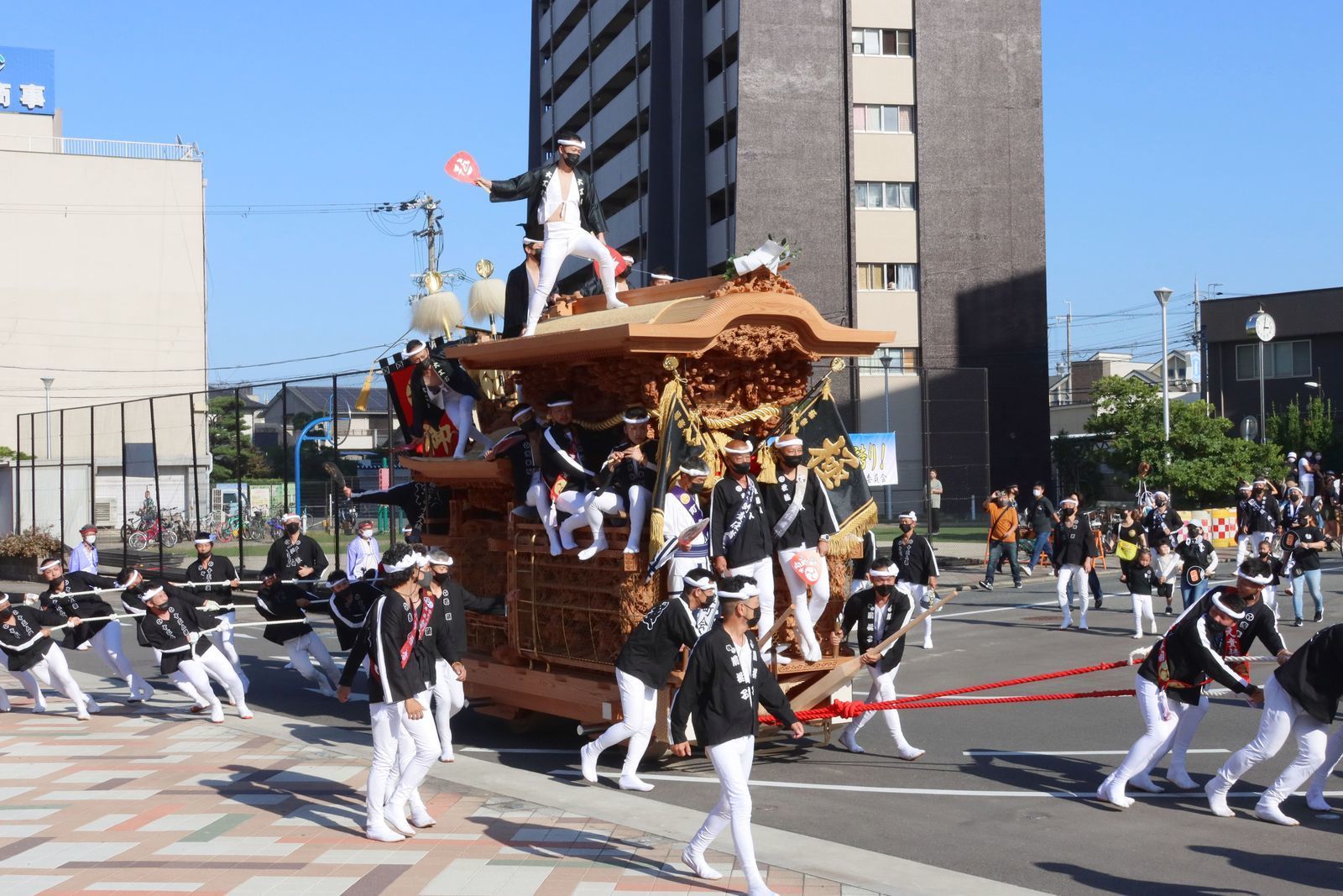 ２０２１年東岸和田だんじり祭り１０月祭礼 試験曳き 山河彩時記