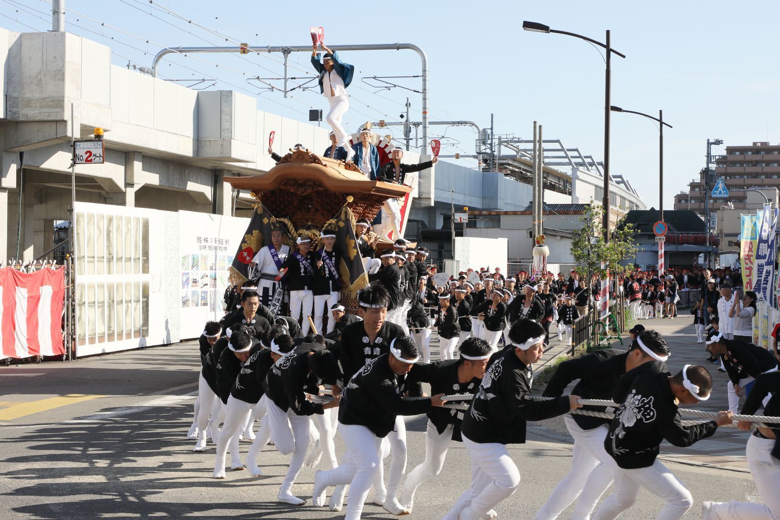 ２０１７年東岸和田だんじり祭り 土生町宮入 山河彩時記