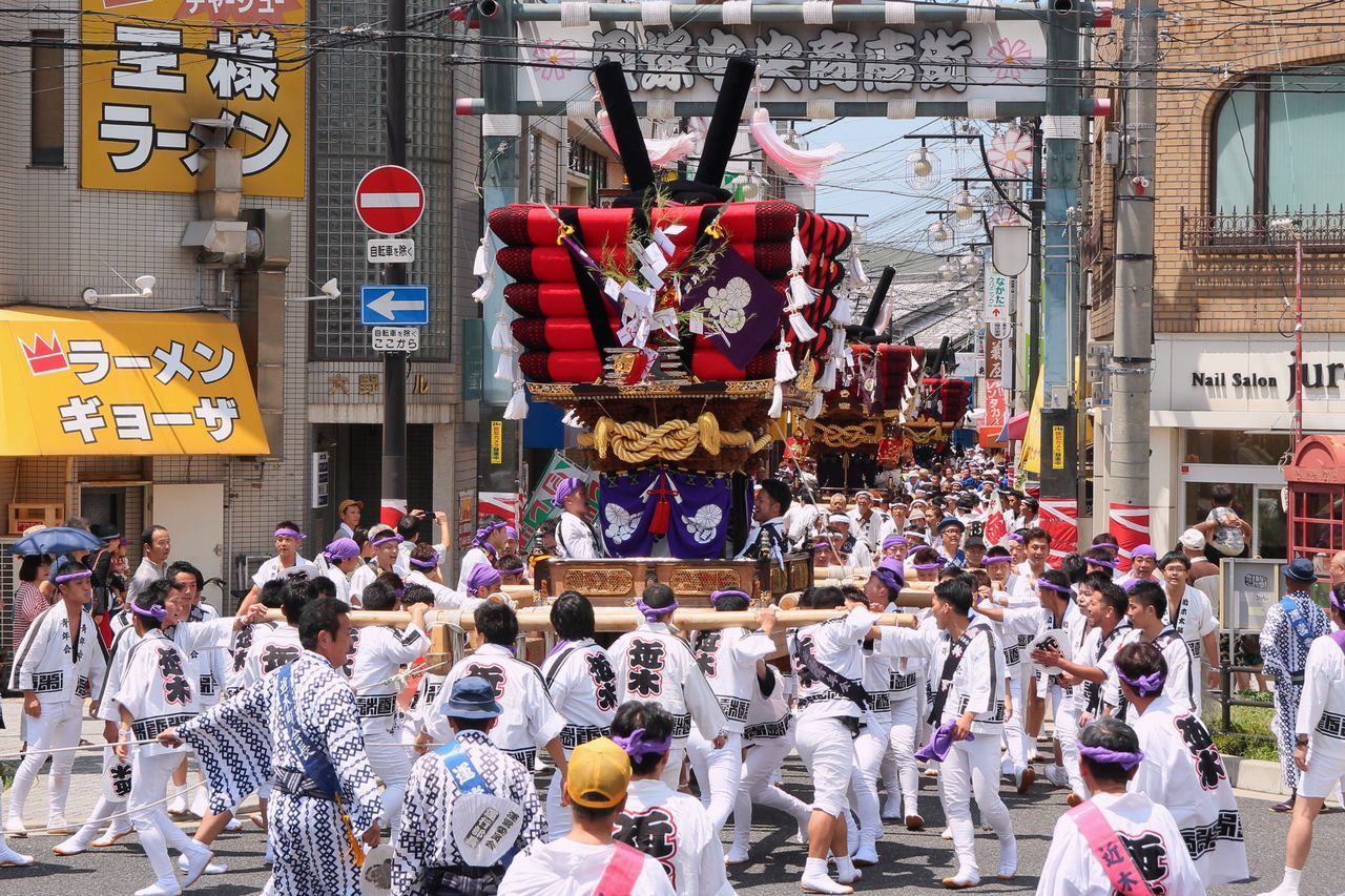 貝塚市太鼓台祭り、行って来ました。: 山河彩時記