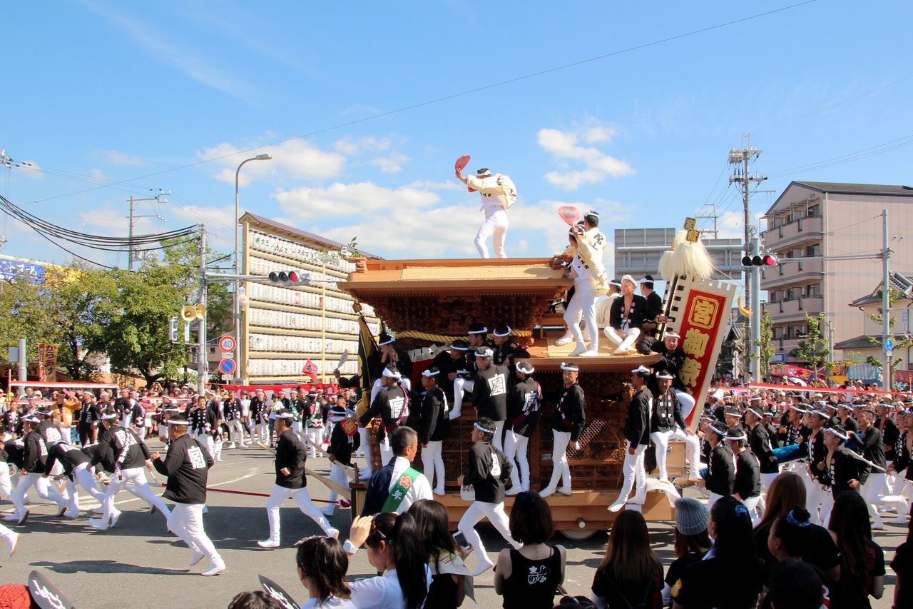 ２０１５年岸和田だんじり９月祭礼 本宮 船津橋 山河彩時記